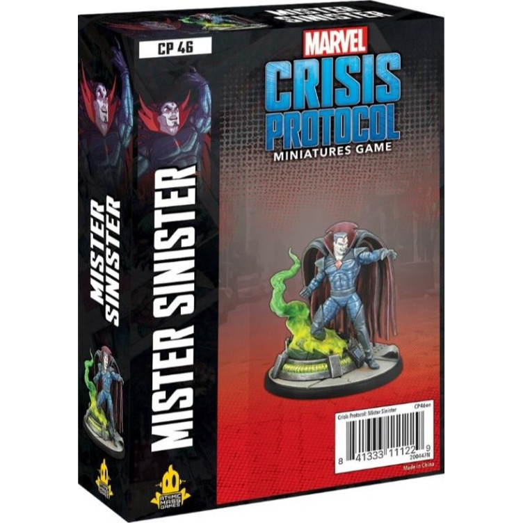 Marvel Crisis Protocol: Mr. Sinister Character Pack