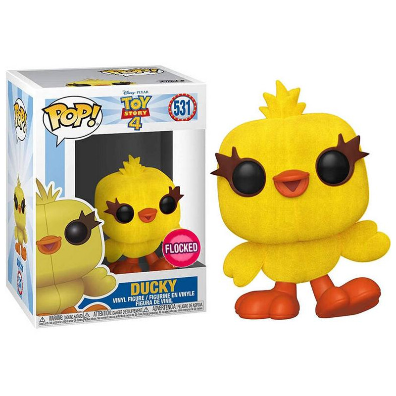 Toy Story Pop! Toy Story 4 Ducky Flocked Exclusive