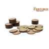 MDF Round Bases 32mm (Qty 48)