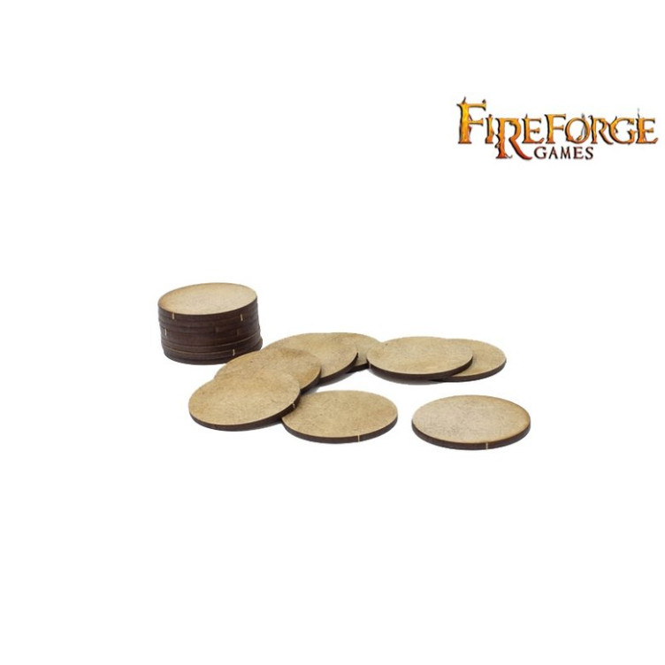 MDF Round Bases 32mm (Qty 16)