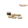 MDF Round Bases 32mm (Qty 16)