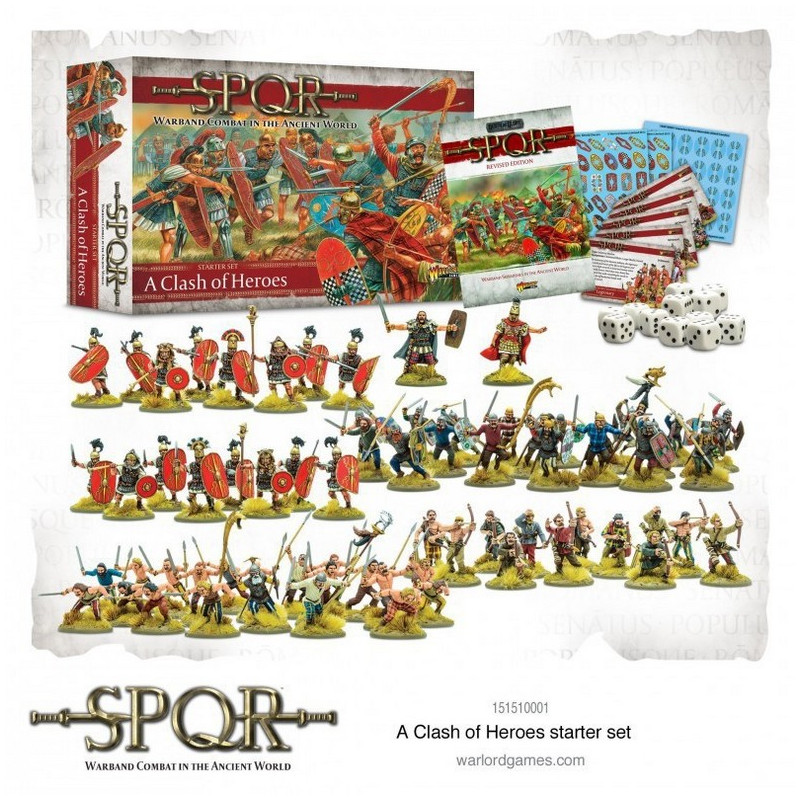 SPQR: A Clash of Heroes Starter Set (Castellano)