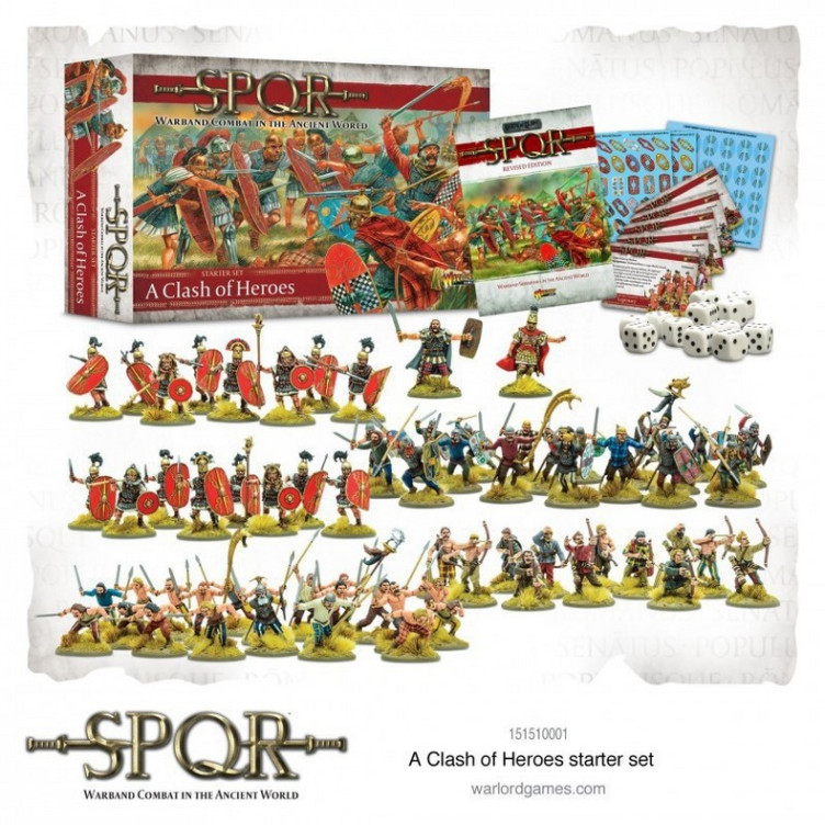 SPQR: A Clash of Heroes Starter Set (Castellano)