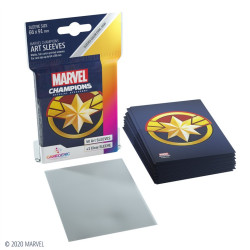 Marvel Champions Sleeves Captain Marvel