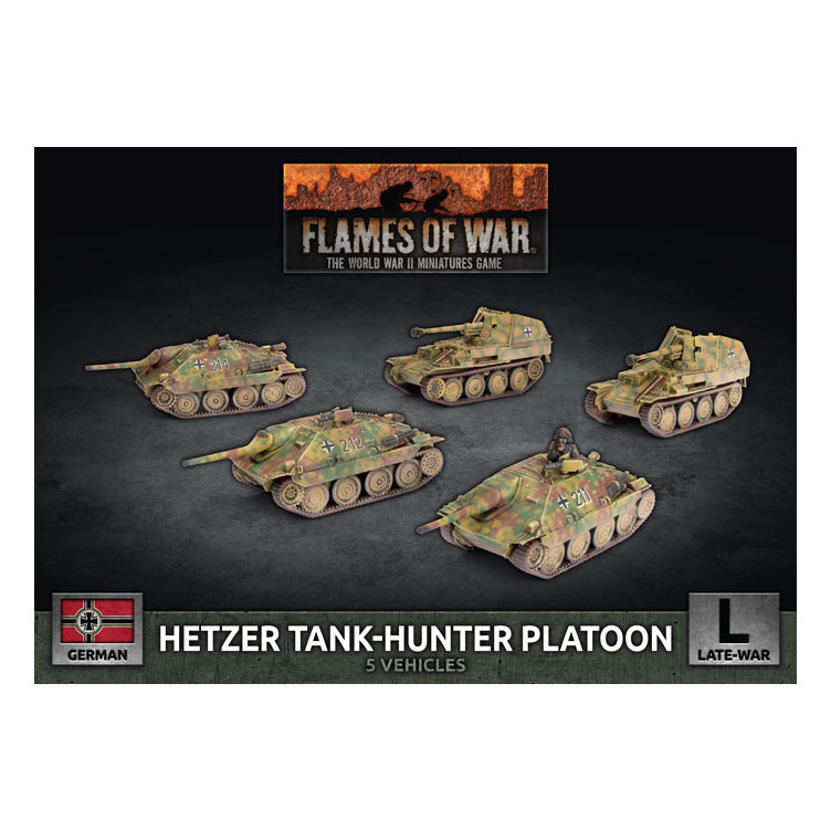 Hetzer/Marder Tank Hunter Platoon (Plastic)