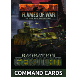 Bagration: German Command Cards