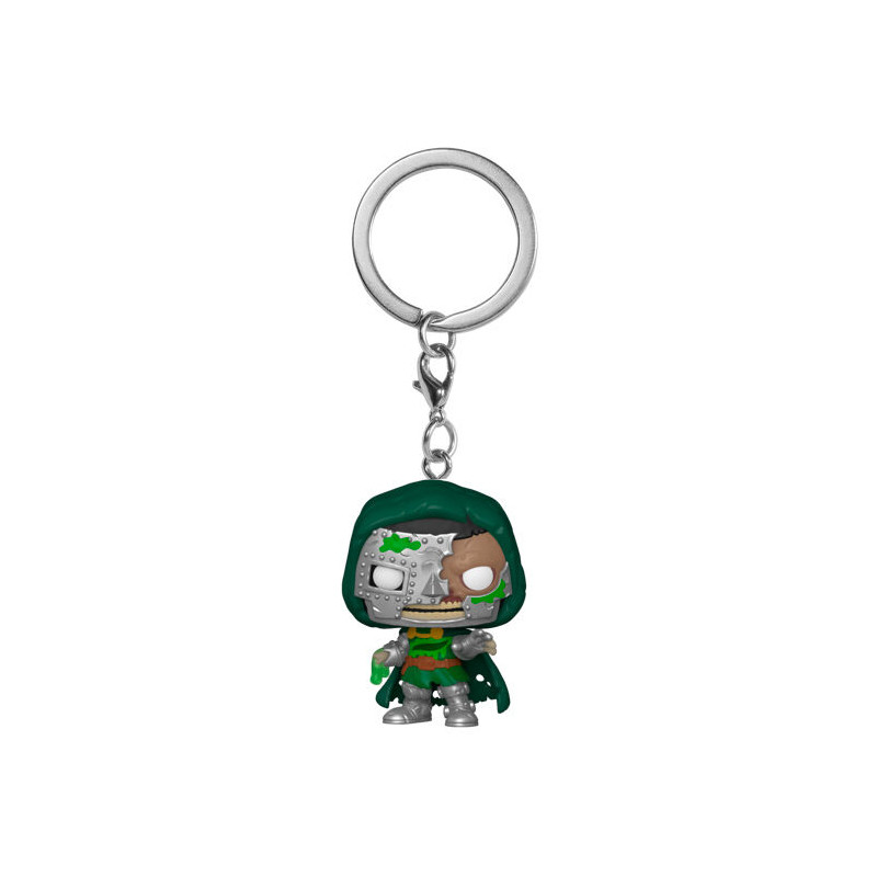 Llavero Pocket POP Marvel Zombies Dr. Doom