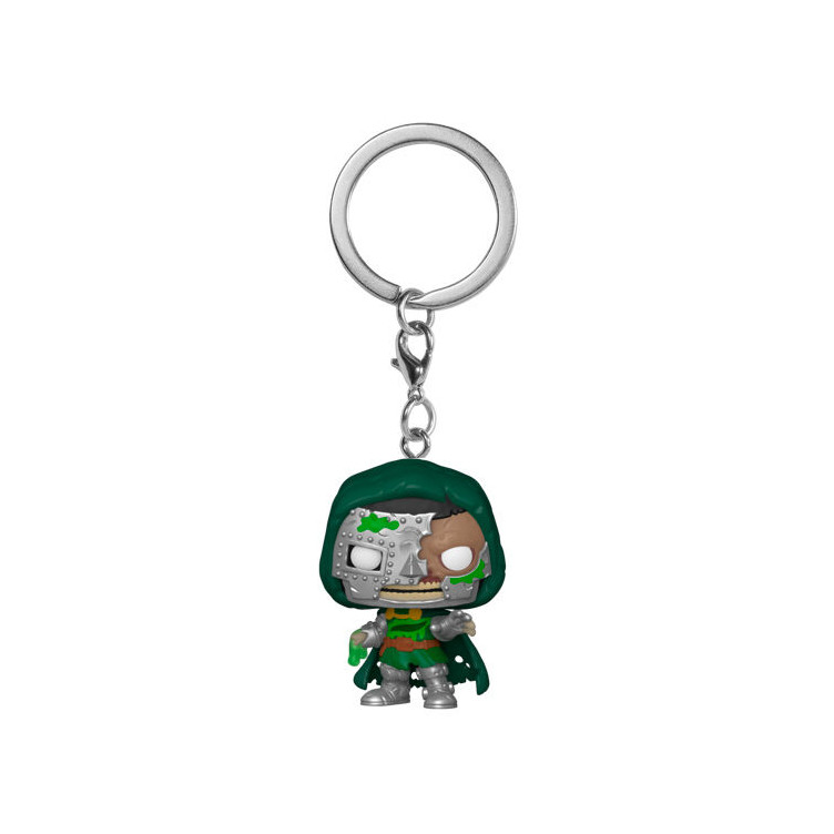 Llavero Pocket POP Marvel Zombies Dr. Doom