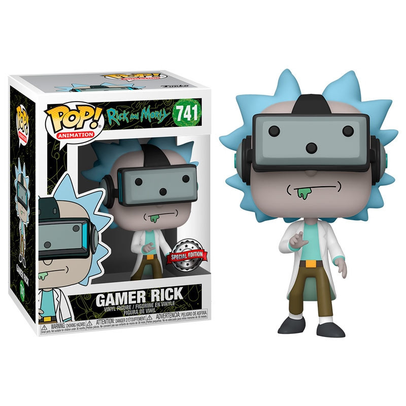 Rick & Morty POP! Gamer Rick Special Edition