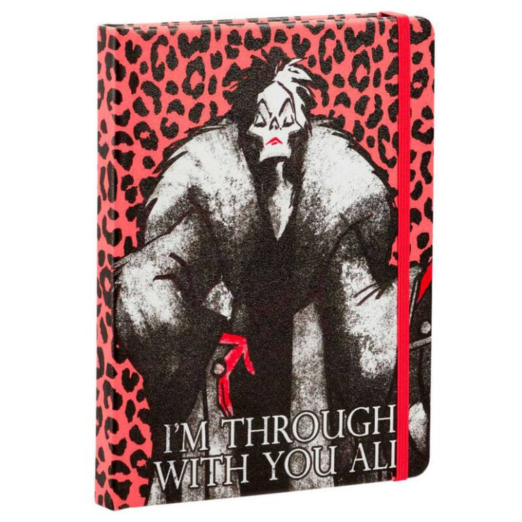 Cuaderno Cruela de Vil Villains Disney