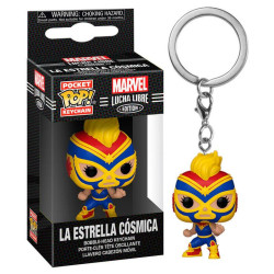 Marvel POP! Llavero Luchadores Captain Marvel La Estrella Cosmic