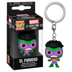 Marvel POP! Llavero Luchadores Hulk El Furioso