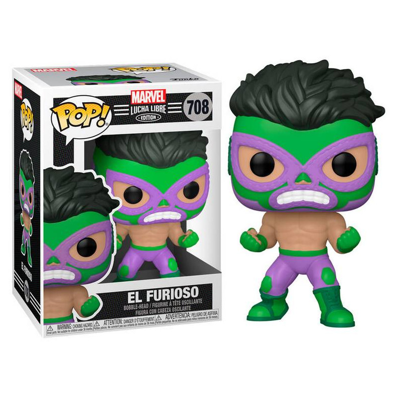 Marvel Comics POP! Luchadores Hulk El Furioso