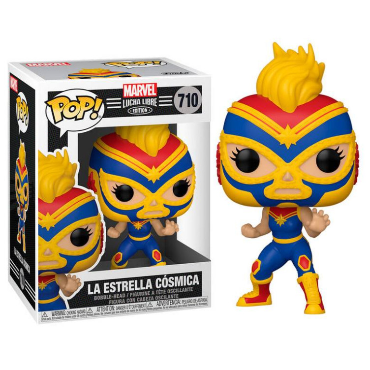 Marvel Comics POP! Luchadores Captain Marvel