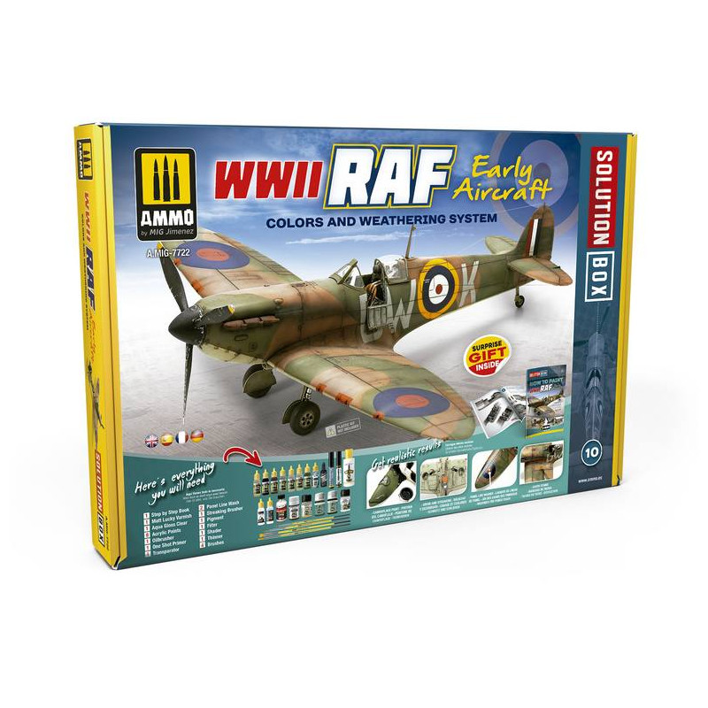 WWII RAF Early Aircraft Solution Box