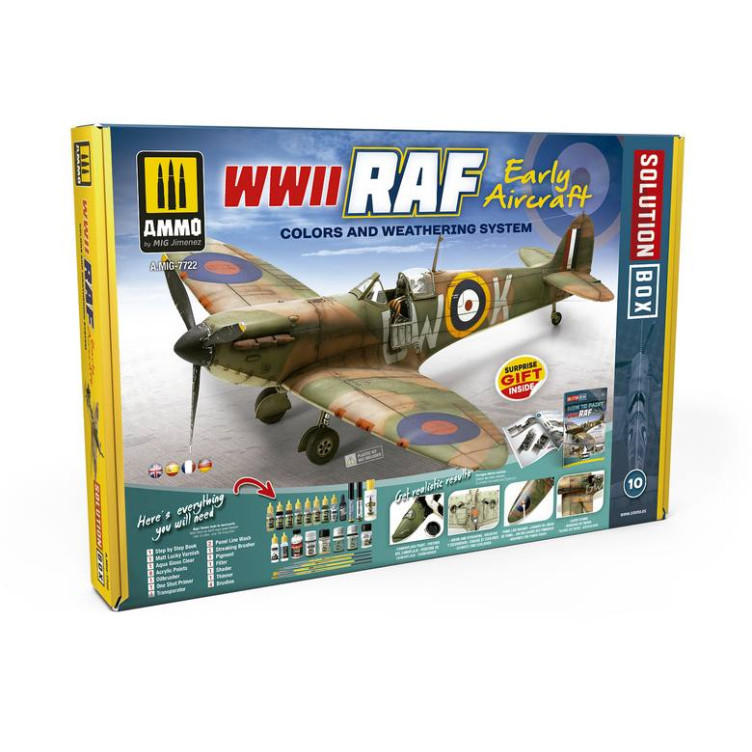 WWII RAF Early Aircraft Solution Box