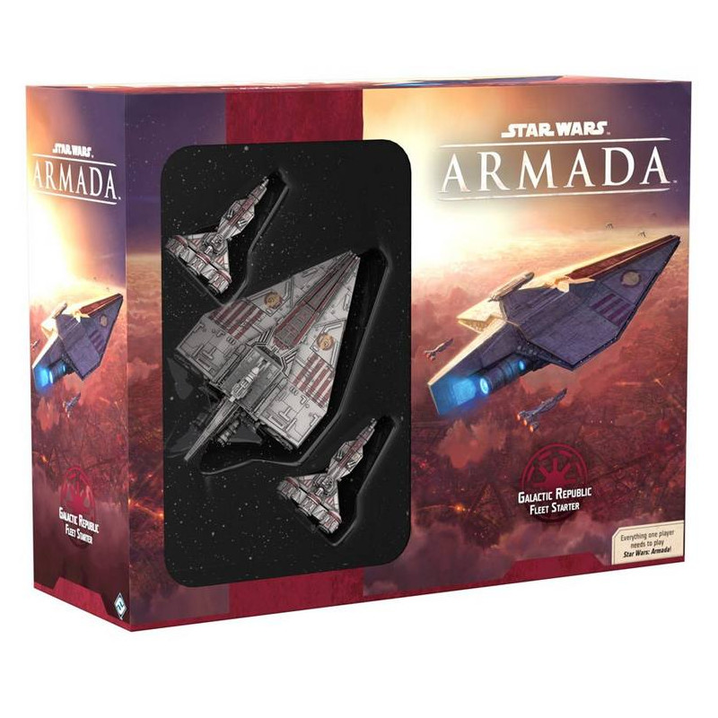 Star Wars Armada: Galactic Republic Fleet Start (inglés)