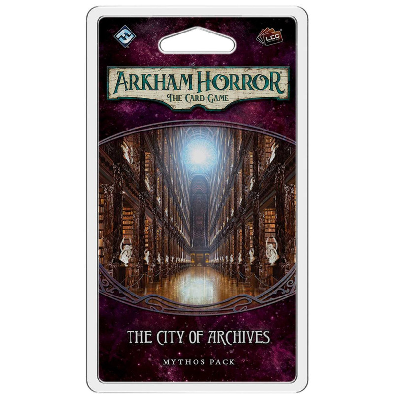 Arkham Horror LCG: City of Archives Mythos (inglés)