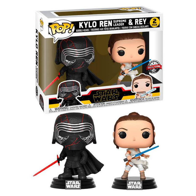 Star Wars POP! Rise of Skywalker 2 Pack Kylo & Rey