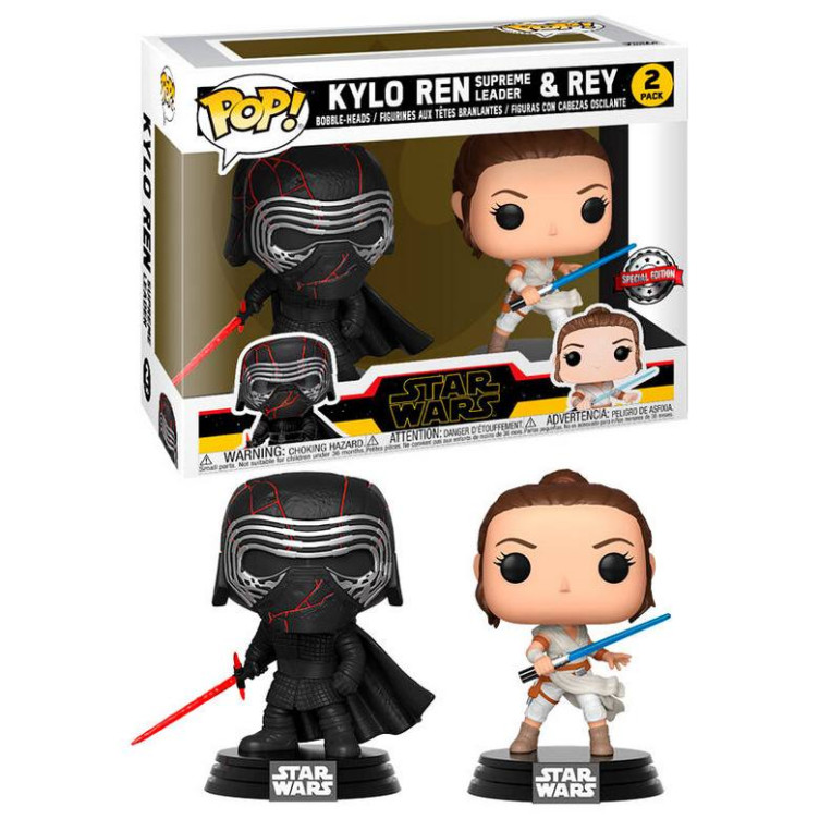 Star Wars POP! Rise of Skywalker 2 Pack Kylo & Rey