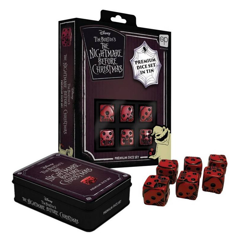 Disney The Nightmare Before Christmas Premium Dice (6)