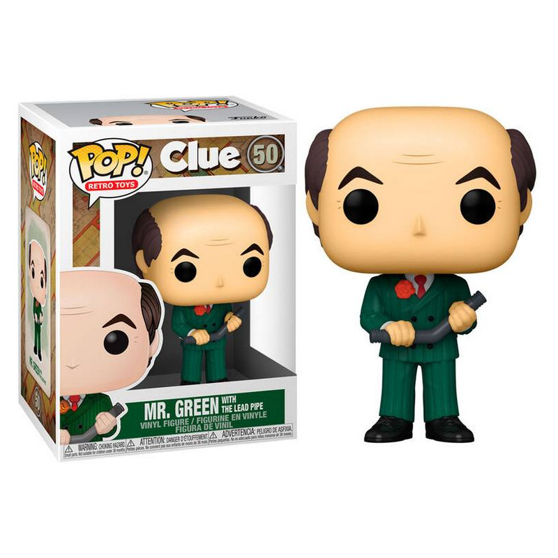 Cluedo POP! Mr.Green with Lead Pipe