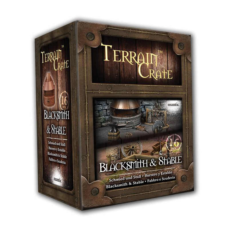 Terrain Crate: Blacksmith & Stable