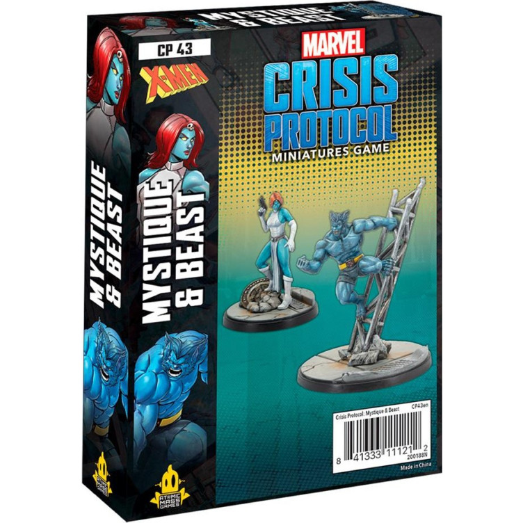 Crisis Protocol Beast & Mystique (English)