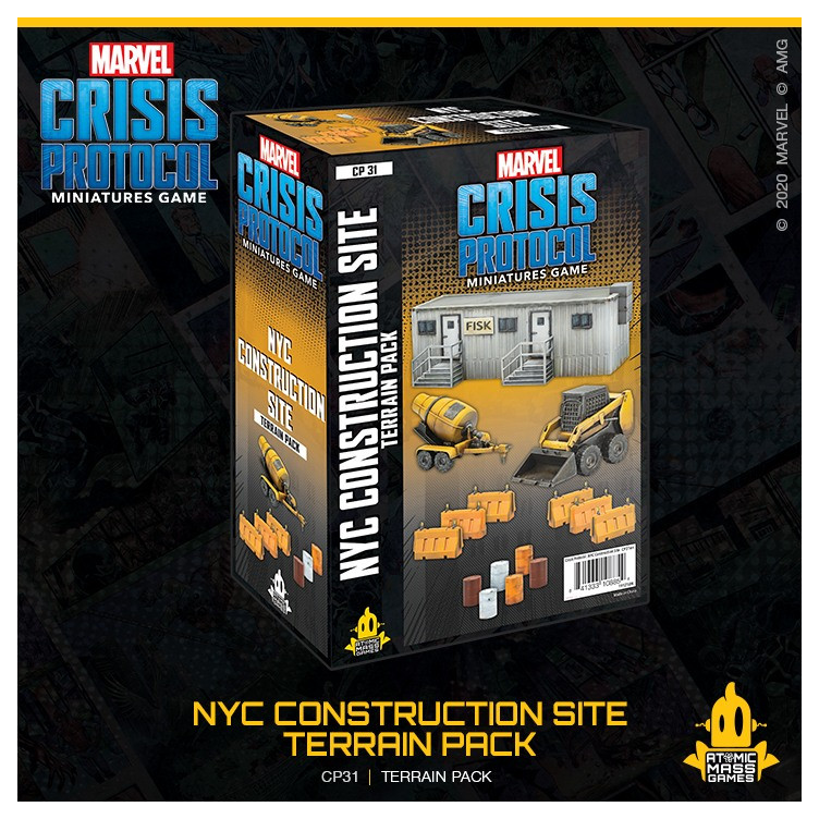 Crisis Protocol NYC Construction Site Terrain Pack (inglés)