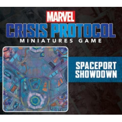 Marvel Crisis Protocol Spaceport Showdown Game Mat