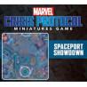 Marvel Crisis Protocol Spaceport Showdown Game Mat