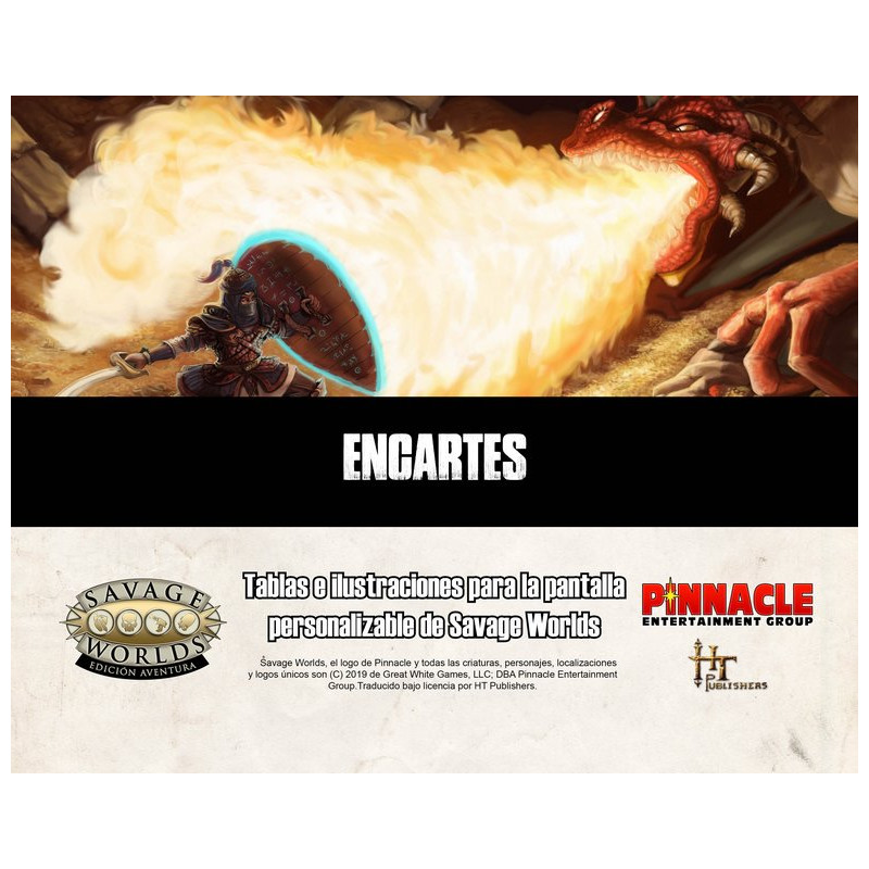 Savage Worlds, encartes personalizables