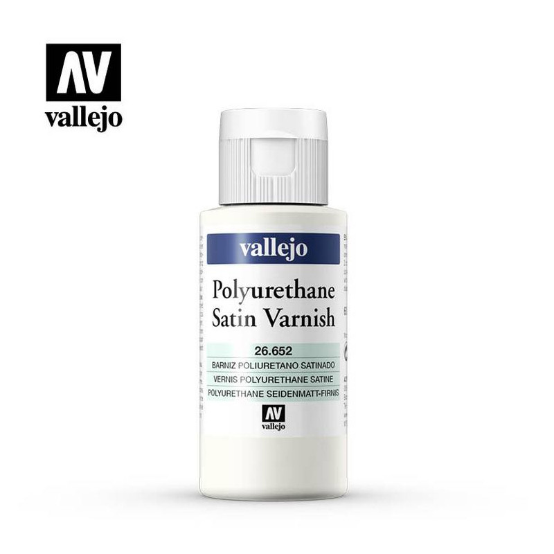 Barniz de poliuretano, satinado. 60 ml