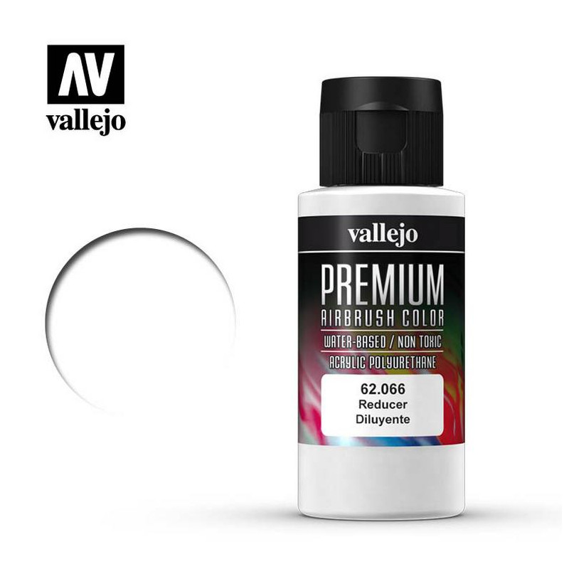 Premium Airbrush Color Diluyente Acrílico-Poliuterano 60ml