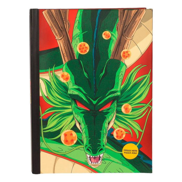 Libreta con Luz Shenron Dragon Ball Z