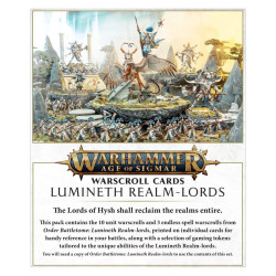 Warscroll Cards: Lumineth Realm-Lords (English)(2020)