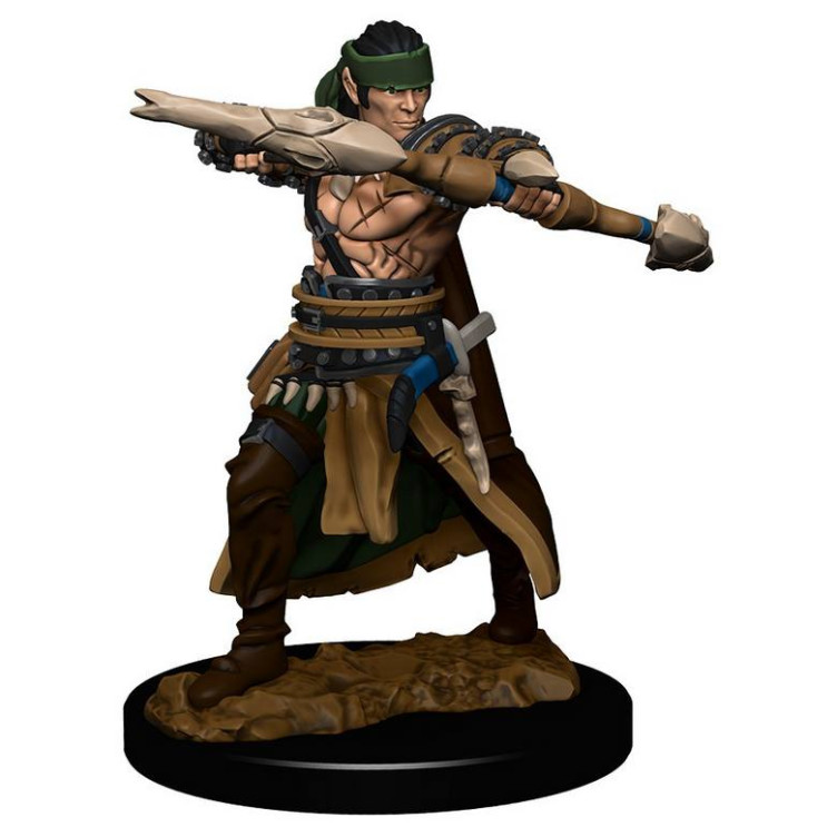 Pathfinder Battles: Half-Elf Ranger Male