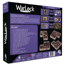 WarLock Tiles: Town & Village II - Full Height Plaster Walls