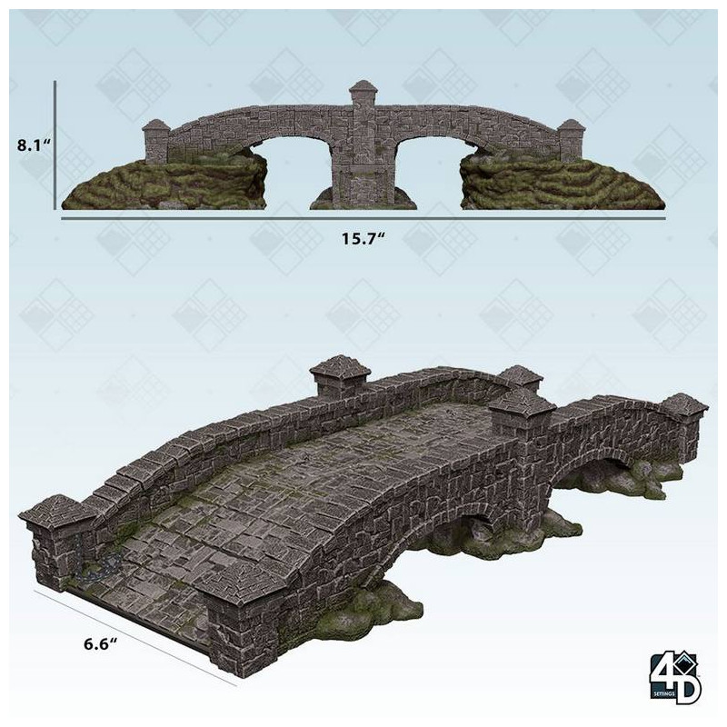 WizKids 4D Settings: Stone Bridge