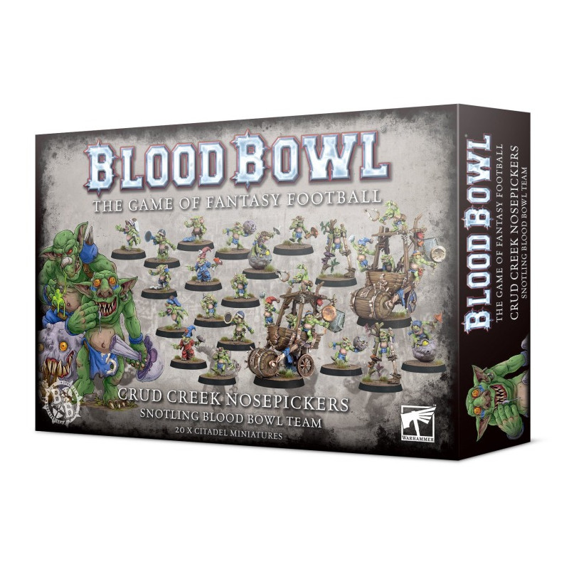 Blood Bowl: Crud Creek Nosepickers Equipo de Snotlings