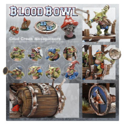 Blood Bowl: Crud Creek Nosepickers Equipo de Snotlings