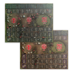 Blood Bowl: Double-sided Snotling Pitch and Dugout Set