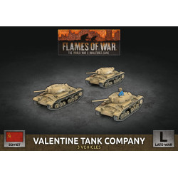 Valentine Tank Company (x3 Plastic)