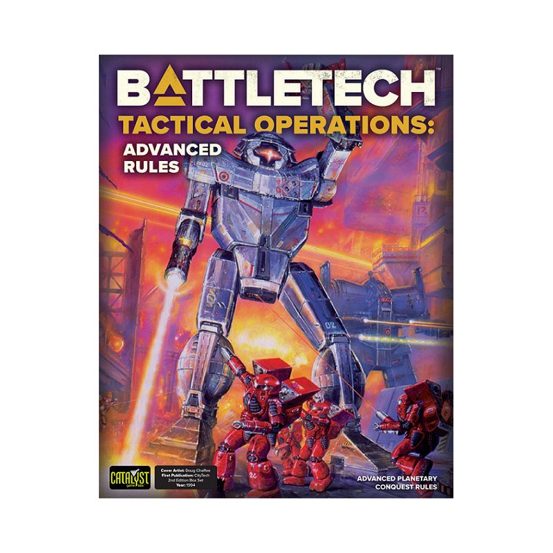 Battletech Tactical Operations: Advanced Rules (inglés)