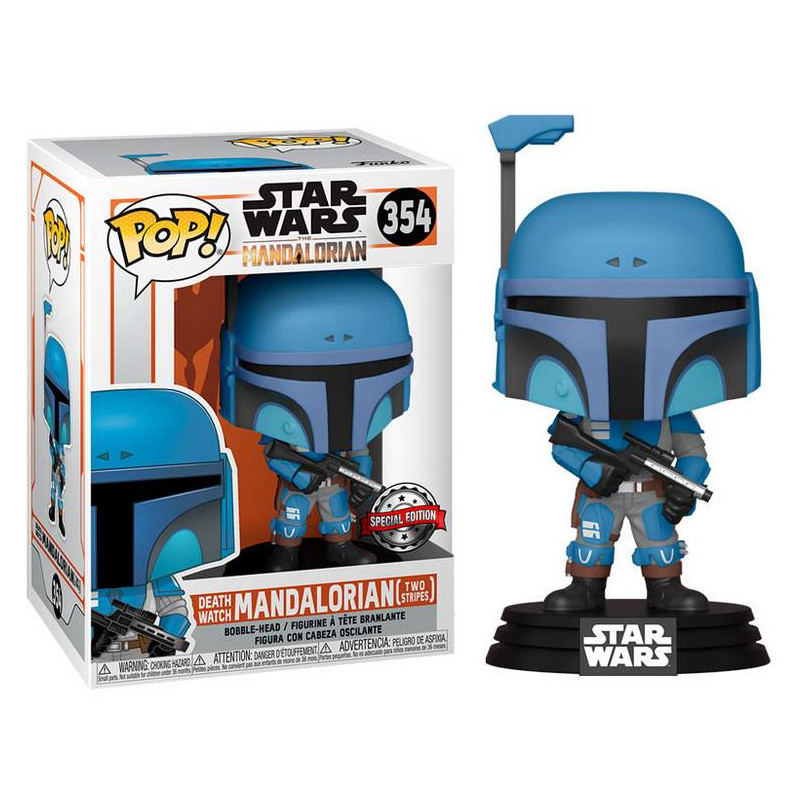 Star Wars POP! The Mandalorian Flashback Blue Exclusive