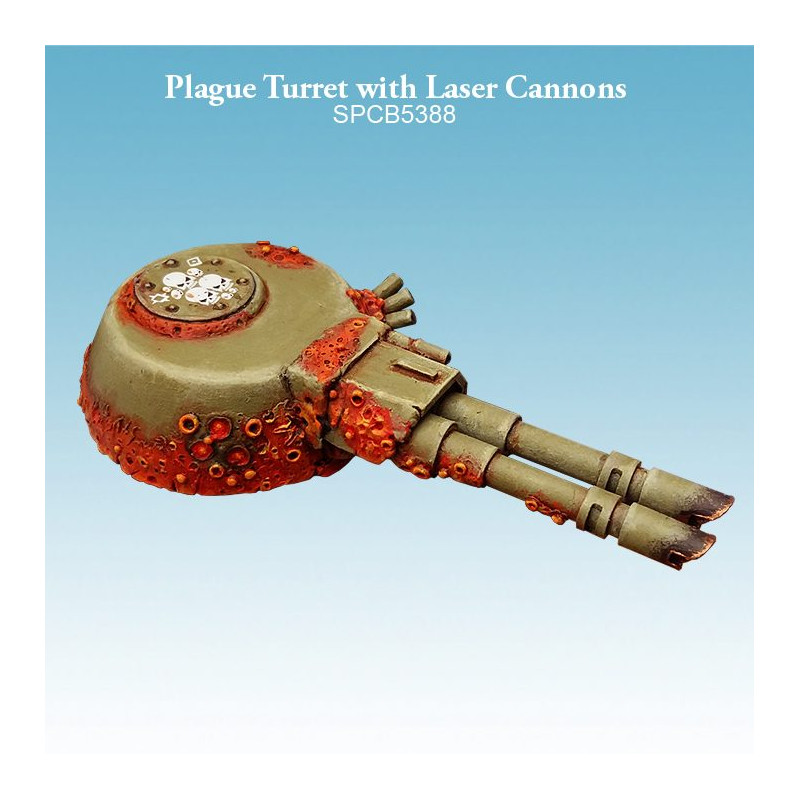 Plague Turret with Laser Cannons