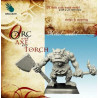 Orc with Axe and Torch