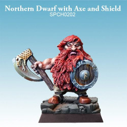 Northern Dwarf with Axe and Shield