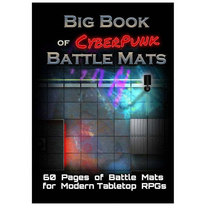 Big Book of Cyberpunk Battle Mats (inglés)