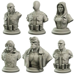 Hellboy Collector's Bust Set